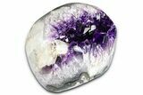 Sparkly, Dark Purple Amethyst Geode - Uruguay #378168-2